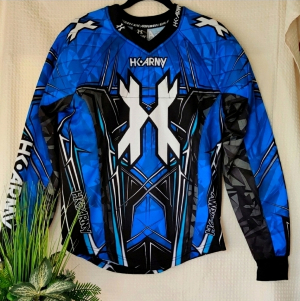 HK Army Paintball Jersey-Blue, Size Small